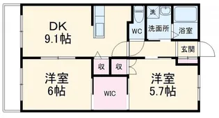 T-style 向敷地 南【2階】の間取り