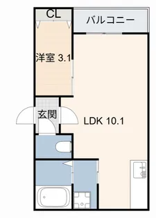 ヴィラOTOHA【2階】の間取り