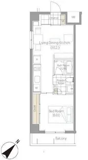 代官山コートヒルズ【2階】の間取り