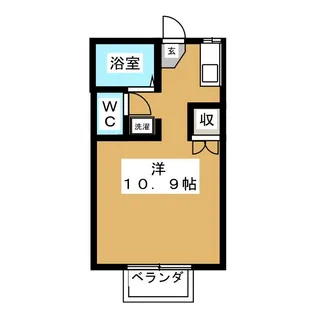 グランデュールパビヨン A【2階】の間取り