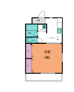 AKハウス【1階】の間取り