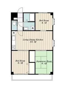 セントヒルズ大和桜ヶ丘【2階】の間取り