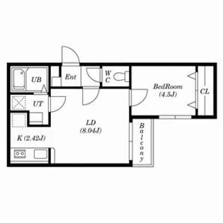 北海道札幌市北区麻生町2【マンション】の間取り