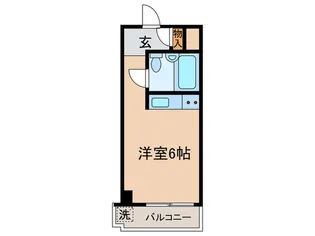 セザ-ルプラザ府中【1階】の間取り