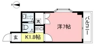 コーポリヴァー【2階】の間取り