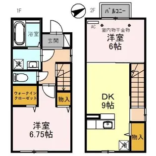 石川県金沢市神宮寺2【一戸建】の間取り