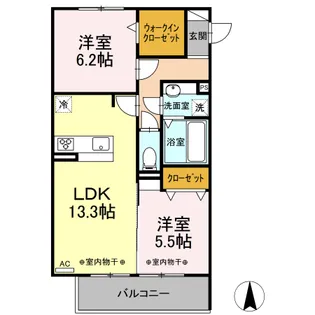 Reiwa【2階】の間取り