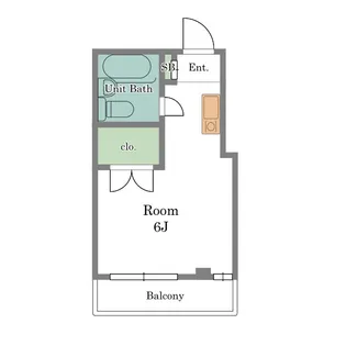 フレグランス笹塚【3階】の間取り