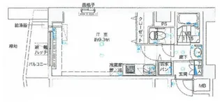 プレステージ東長崎【1階】の間取り