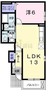 埼玉県新座市栄3【アパート】の間取り