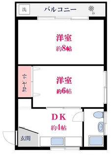 都立大学HYH 第1【3階】の間取り