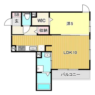 兵庫県西宮市甲子園七番町【マンション】の間取り