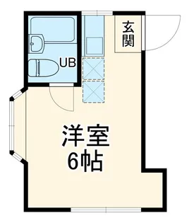 ハウスメイト海神【2階】の間取り