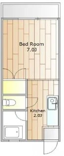 ハイツ春日【1階】の間取り