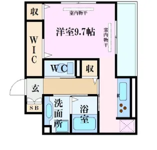 サンマルク W【2階】の間取り