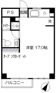 竹原ビル【3階】の間取り