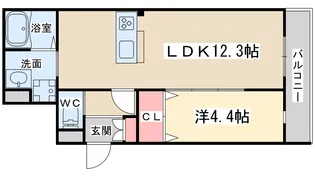 YOURMAISON TENMA【1階】の間取り