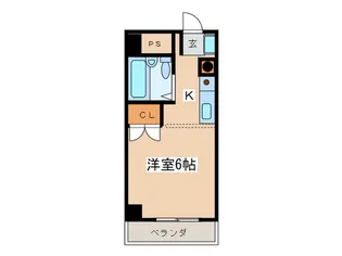 レスパス八王子【2階】の間取り