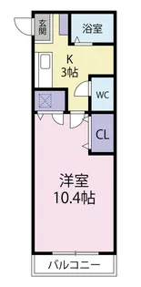 光レジデンス南館【3階】の間取り
