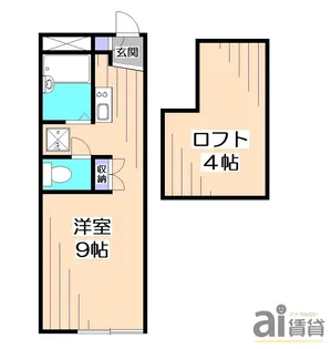 ロイヤルビレッジ【1階】の間取り