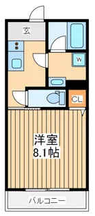 タクロス【2階】の間取り