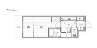 レジデンス本町靭公園【9階】の間取り