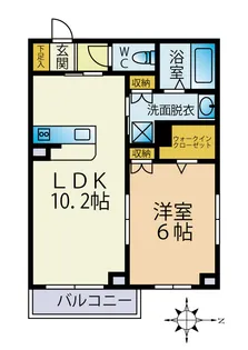 カンパニュラ【1階】の間取り