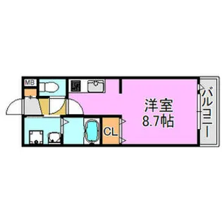 レーヴメゾン【2階】の間取り