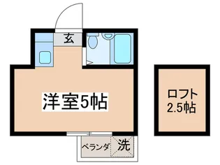 寿町アパート【2階】の間取り