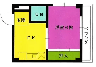 ササキビル【2階】の間取り