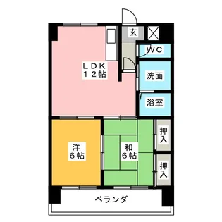 アネックス高畑【7階】の間取り