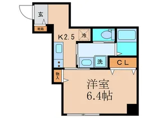 コイカー世田谷【1階】の間取り