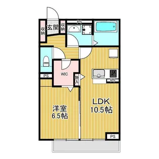 Bonne chance(ボン・シャンス)【2階】の間取り