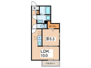 セレーノ下福田【2階】の間取り