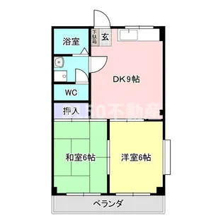 メゾンヴェステン【2階】の間取り