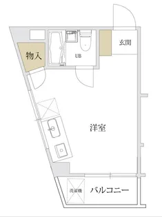 レオノーレ雪谷【4階】の間取り