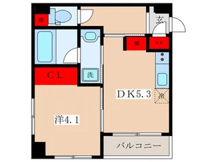 メゾン・エスポワ-ル【2階】の間取り