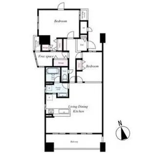 ロイヤルマンション新栄ヴァリエ【6階】の間取り