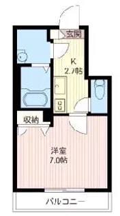 ジラソーレ【1階】の間取り