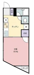 ハイムアザレア【2階】の間取り