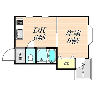 メゾンエクセル【3階】の間取り