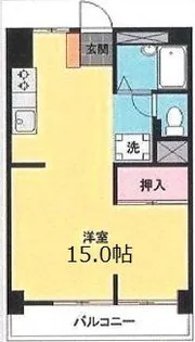 高千穂マンション【3階】の間取り