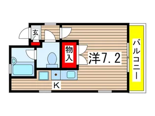 君待橋【3階】の間取り