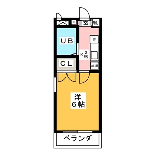 グリーンヴィラ御器所【1階】の間取り