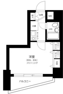 ナイスアーバン大井【4階】の間取り