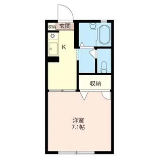 プレミール A【1階】の間取り