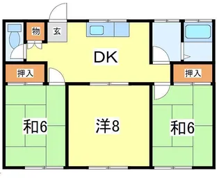 コーポなごみ【2階】の間取り