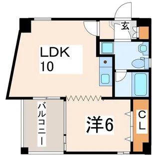 アネックスM2【2階】の間取り