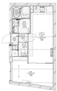 GM上落合【4階】の間取り