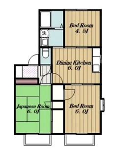 サトーハイム【1階】の間取り